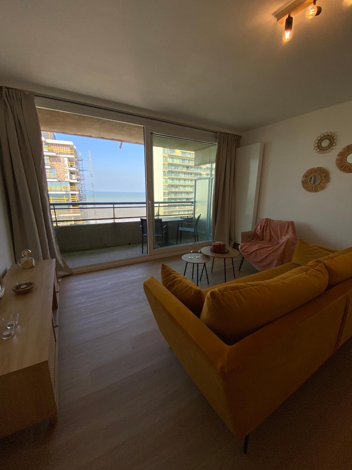 Sky Sea View Studio Ostenda Esterno foto